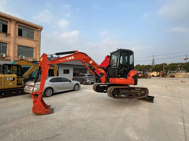 Original Japan Used Kubota Swing Boom Excavator 6 Ton Kubota KX161 155 165 Mini Excavadora Kubota - 履带式挖掘机:图3 Original Japan Used Kubota Swing Boom Excavator 6 Ton Kubota KX161 155 165 Mini Excavadora Kubota - 履带式挖掘机:图3