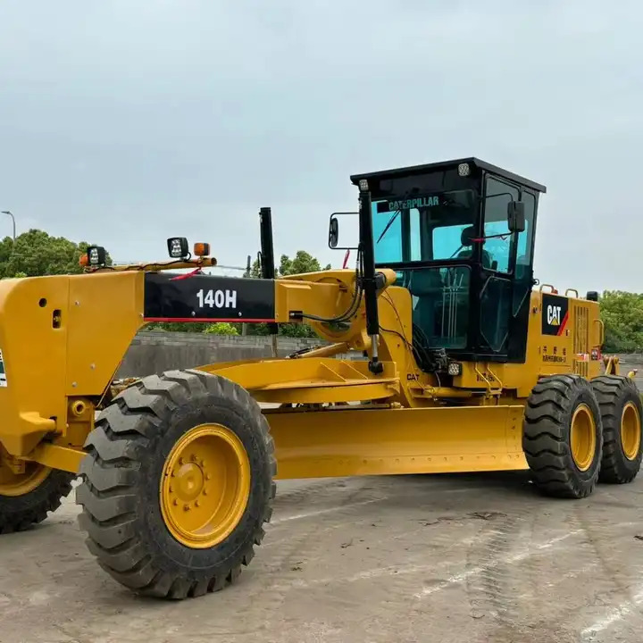 Used Motor Grader With Ripper Cat 140h Original Japan,Caterpillar Second Hand Motor Grader With Best Price In Shanghai - 平路机:图1 Used Motor Grader With Ripper Cat 140h Original Japan,Caterpillar Second Hand Motor Grader With Best Price In Shanghai - 平路机:图1