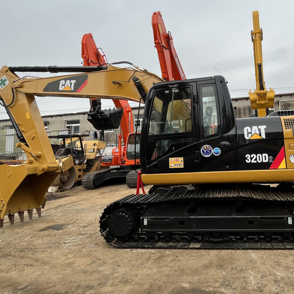 Used excavators cat 320d cat 20 ton excavator with excellent condition - 挖掘机:图1 Used excavators cat 320d cat 20 ton excavator with excellent condition - 挖掘机:图1