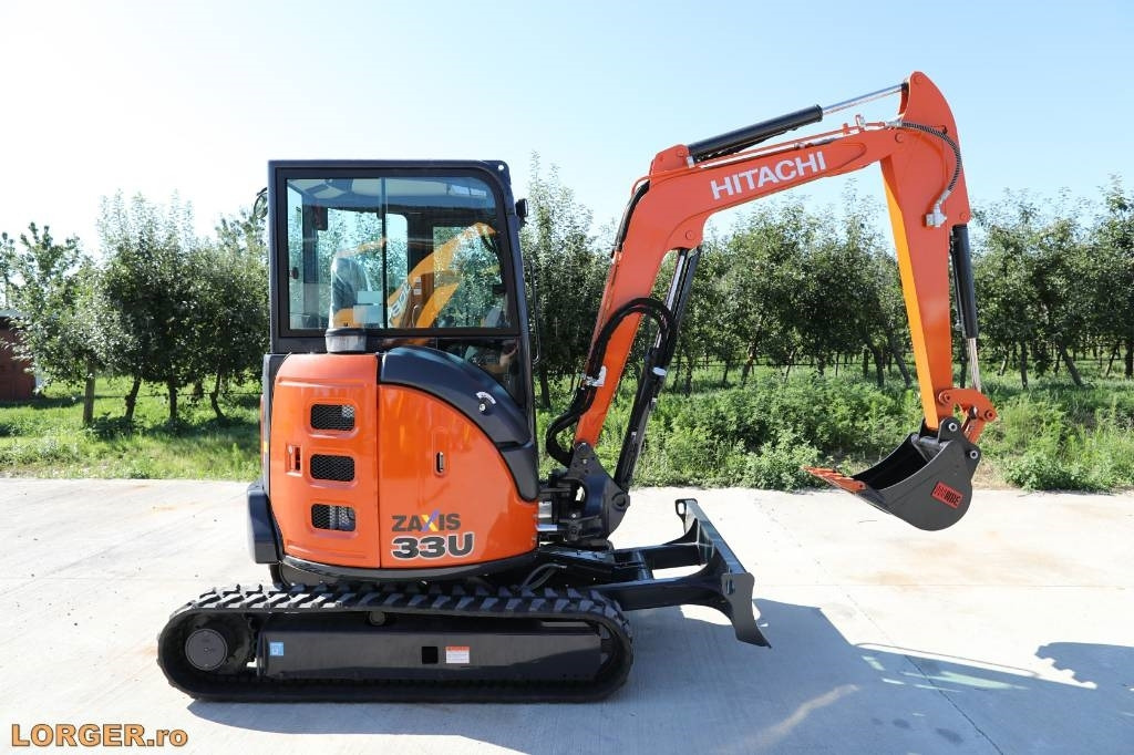 Hitachi ZX 33 U-5A - 小型挖掘机:图4 Hitachi ZX 33 U-5A - 小型挖掘机:图4