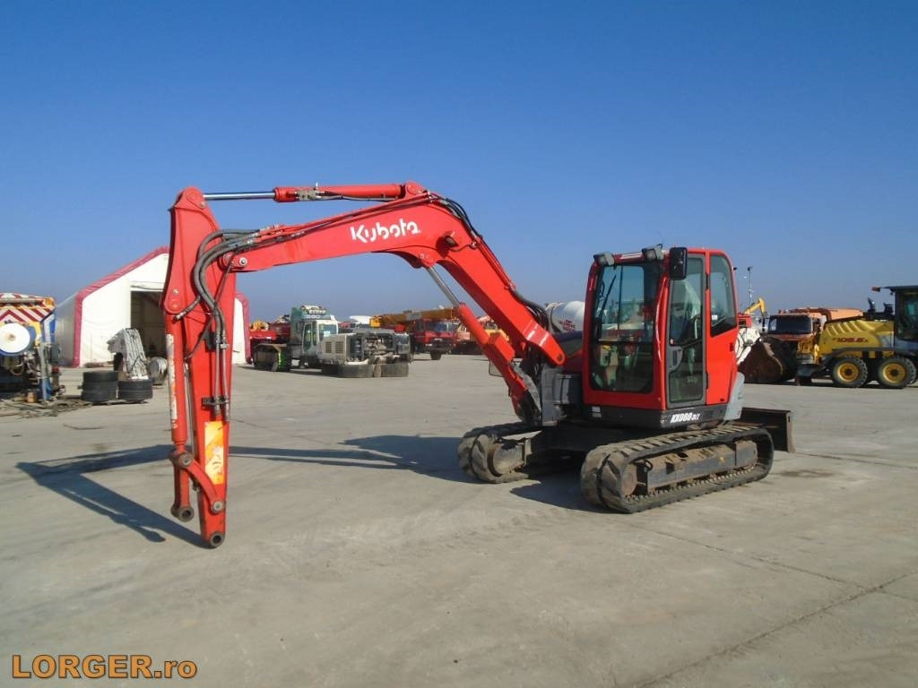 Kubota KX 080-3 - 履带式挖掘机:图1 Kubota KX 080-3 - 履带式挖掘机:图1