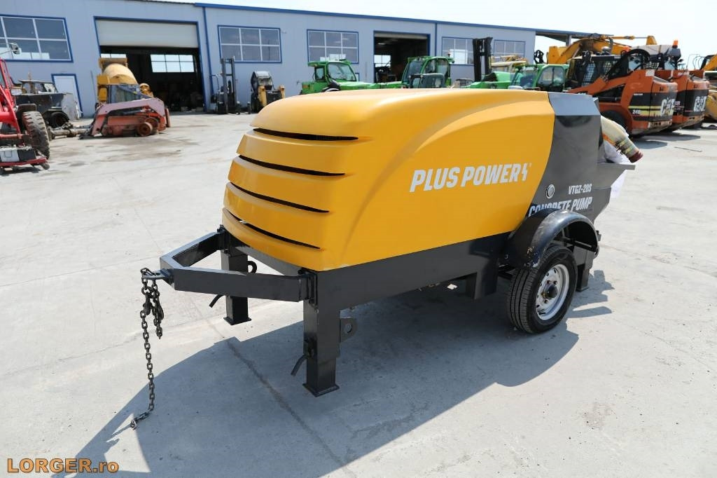 Plus Power VTGZ - 20S - 固定式混凝土泵:图1 Plus Power VTGZ - 20S - 固定式混凝土泵:图1