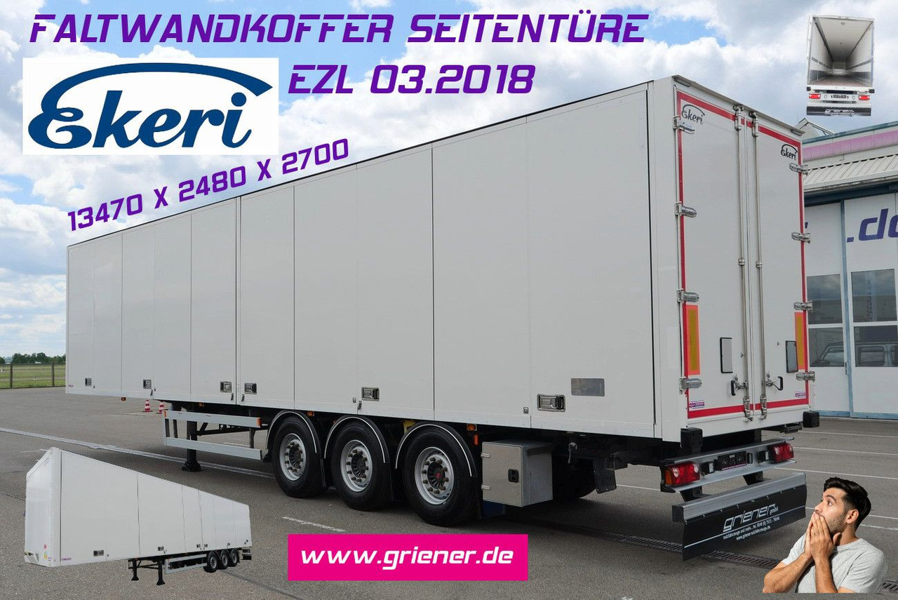 EKERI T3-A /SEITLICHE TÜREN /FALTWAND 2700 mm - 封闭厢式半拖车:图1 EKERI T3-A /SEITLICHE TÜREN /FALTWAND 2700 mm - 封闭厢式半拖车:图1