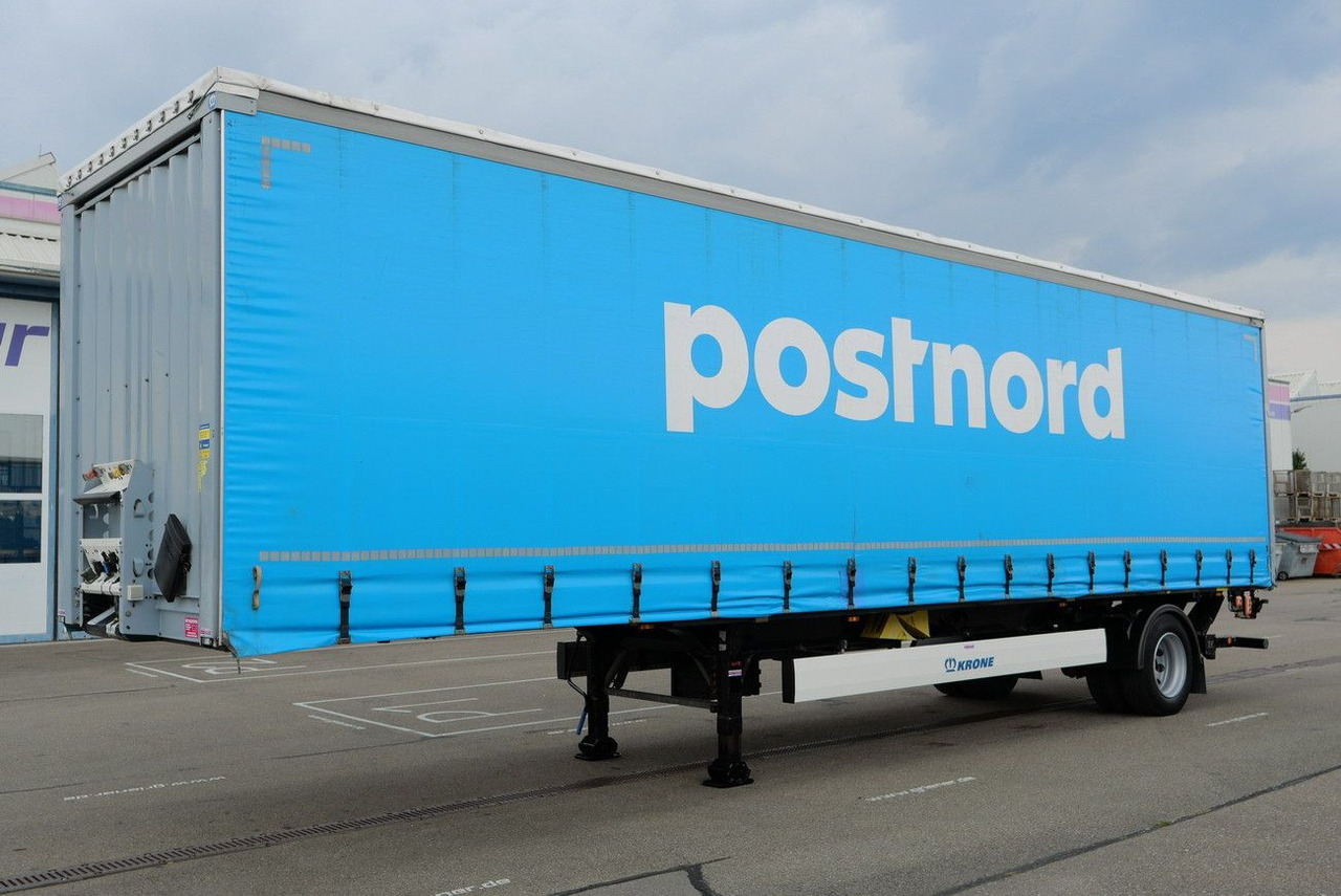 Krone CITYSATTEL  KRONE 1-achs SEP 10/ BPW/TRIDEC lenk - 侧帘半拖车:图3 Krone CITYSATTEL  KRONE 1-achs SEP 10/ BPW/TRIDEC lenk - 侧帘半拖车:图3