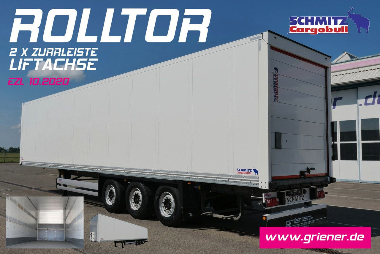 Schmitz Cargobull SKO 24 / ROLLTOR / LIFTACHSE /2 x ZURRLEISTE - 封闭厢式半拖车:图1 Schmitz Cargobull SKO 24 / ROLLTOR / LIFTACHSE /2 x ZURRLEISTE - 封闭厢式半拖车:图1