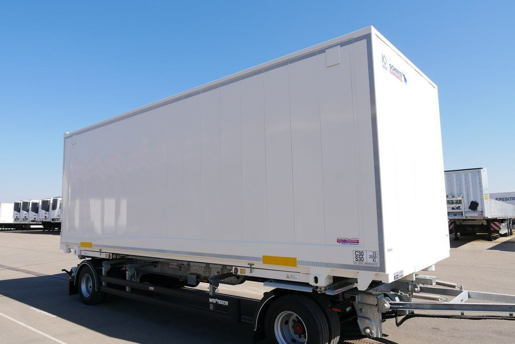 Schmitz Cargobull WKSTG 7,45 /STAHLKOFFER / TEXTIL / DOPPELSTOCK - 封闭厢式拖车:图5 Schmitz Cargobull WKSTG 7,45 /STAHLKOFFER / TEXTIL / DOPPELSTOCK - 封闭厢式拖车:图5