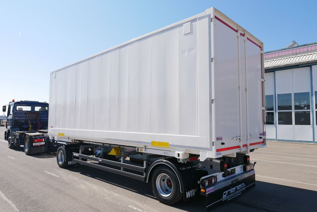 Schmitz Cargobull WKSTG 7,45 /STAHLKOFFER / TEXTIL / DOPPELSTOCK - 集装箱运输车/ 可拆卸车身的拖车:图2 Schmitz Cargobull WKSTG 7,45 /STAHLKOFFER / TEXTIL / DOPPELSTOCK - 集装箱运输车/ 可拆卸车身的拖车:图2