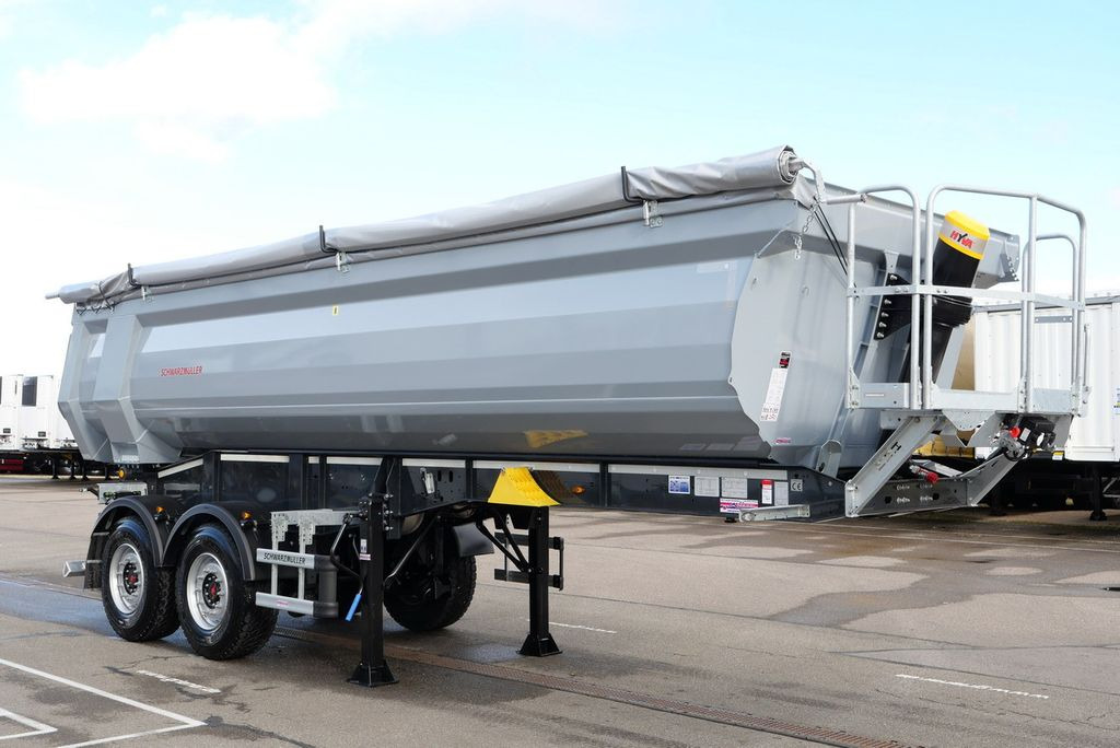 Schwarzmüller HARDOX MULDE / HEAVY DUTY /25 m³ 5 mm 6x4 - 翻斗半拖车:图3 Schwarzmüller HARDOX MULDE / HEAVY DUTY /25 m³ 5 mm 6x4 - 翻斗半拖车:图3
