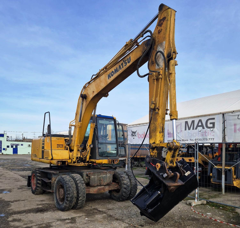 KOMATSU PW130 ES-6K - 轮式挖掘机:图4 KOMATSU PW130 ES-6K - 轮式挖掘机:图4