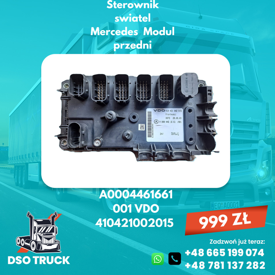 Sterownik swiatel Mercedes Modul przedni VDO A0004460961 002 A0004461661 001 - 备件:图2 Sterownik swiatel Mercedes Modul przedni VDO A0004460961 002 A0004461661 001 - 备件:图2