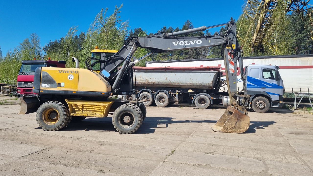 Volvo EW160 - 轮式挖掘机:图5 Volvo EW160 - 轮式挖掘机:图5