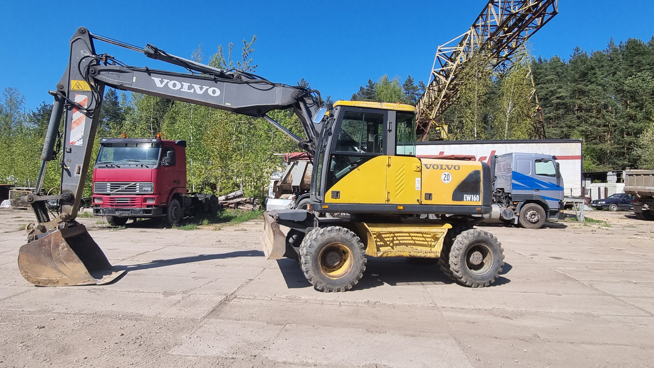 Volvo EW160 - 轮式挖掘机:图2 Volvo EW160 - 轮式挖掘机:图2
