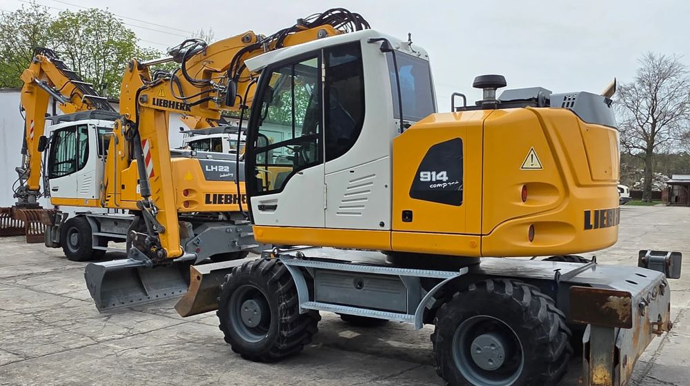 Liebherr A 914 COMPACT - 轮式挖掘机:图4 Liebherr A 914 COMPACT - 轮式挖掘机:图4