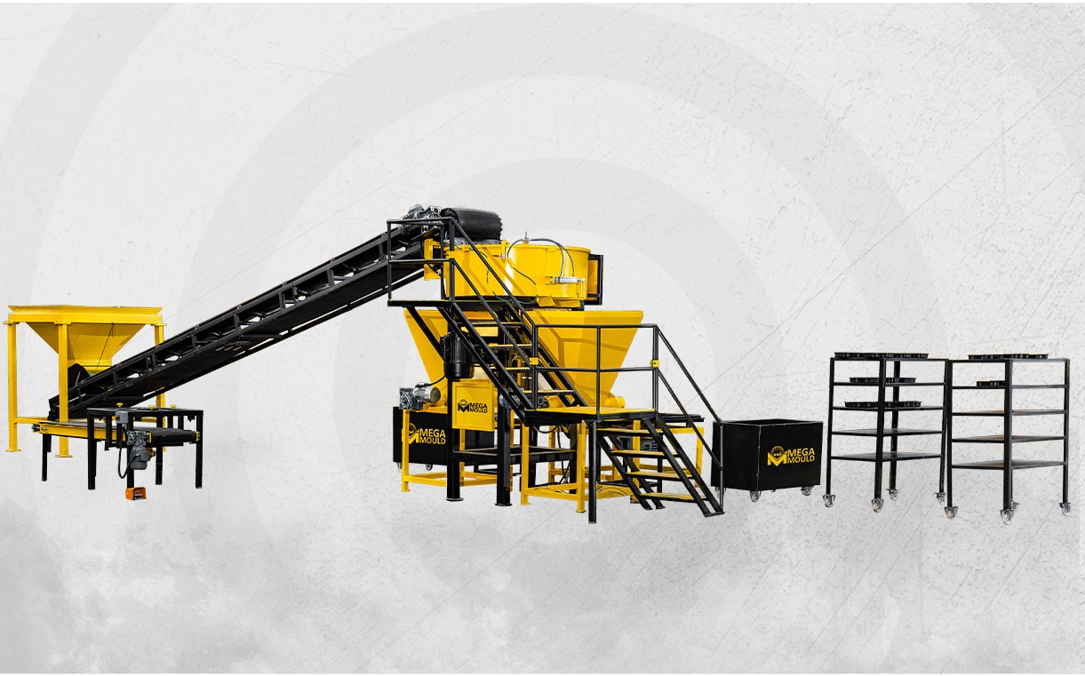 MEGA DECORATIVE PAVER BLOCK MANUFACTURING PLANT - 砌块机:图3 MEGA DECORATIVE PAVER BLOCK MANUFACTURING PLANT - 砌块机:图3