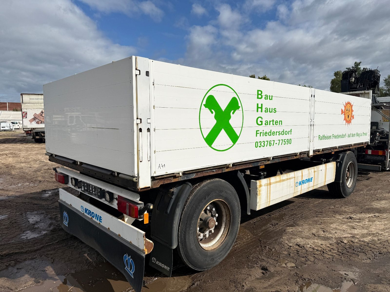 Krone AZ - 栏板式/ 平板拖车:图5 Krone AZ - 栏板式/ 平板拖车:图5