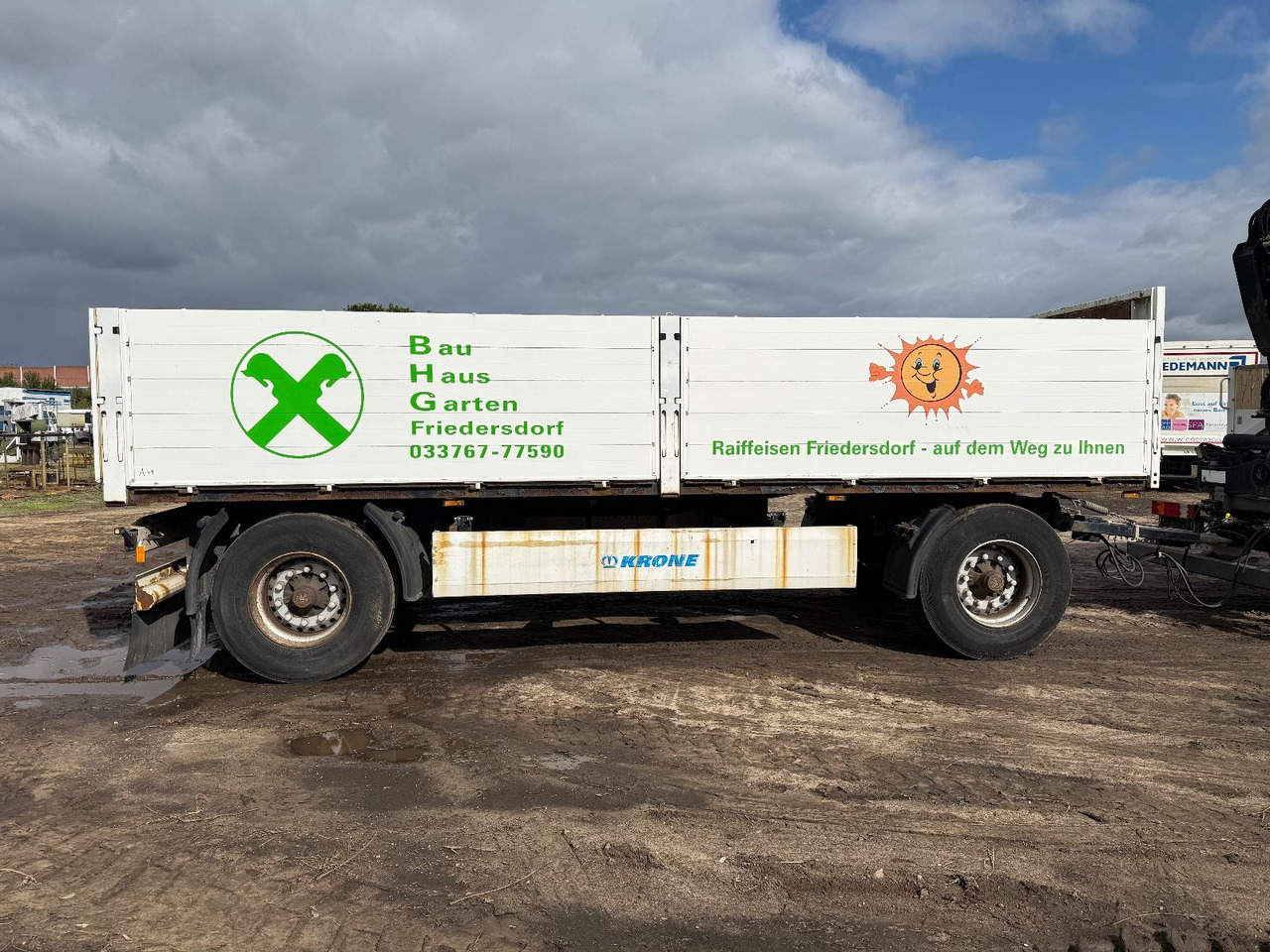 Krone AZ - 栏板式/ 平板拖车:图3 Krone AZ - 栏板式/ 平板拖车:图3