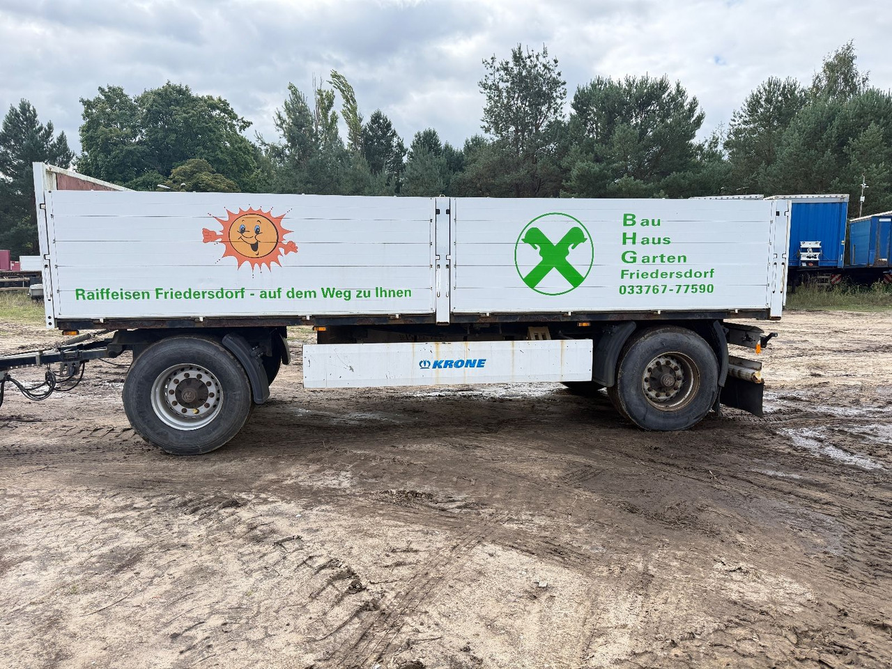 Krone AZ - 栏板式/ 平板拖车:图4 Krone AZ - 栏板式/ 平板拖车:图4