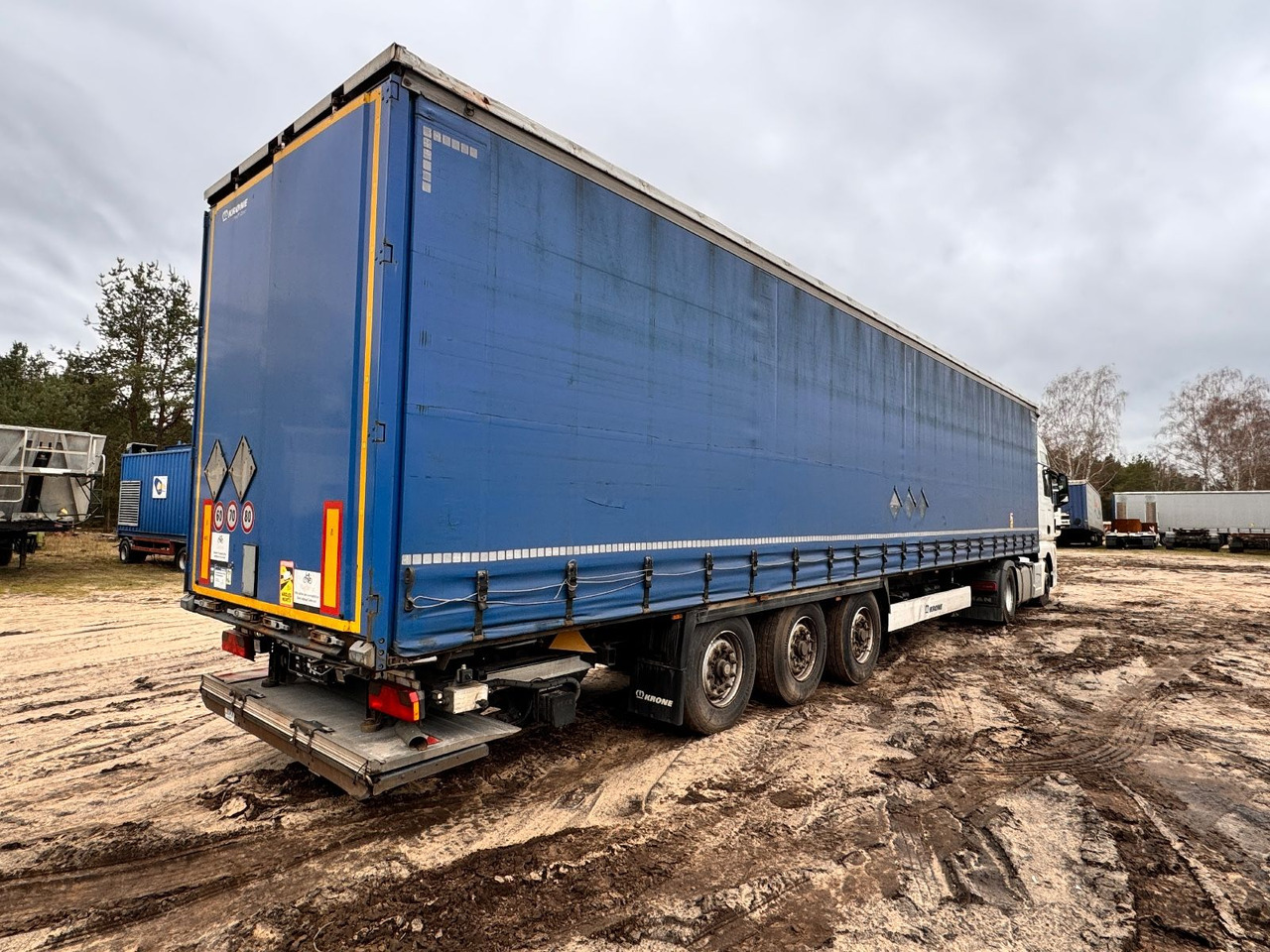 Krone SDP 27 ELB4-CS - 侧帘半拖车:图2 Krone SDP 27 ELB4-CS - 侧帘半拖车:图2