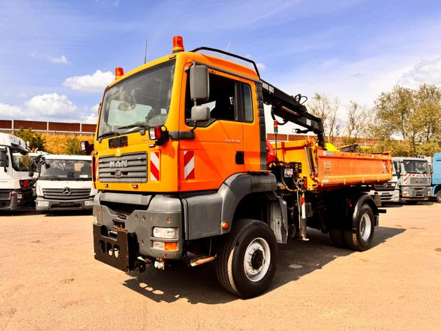 MAN TGA 18.310 Kipper - Kran 4x4 - 翻斗车, 起重车:图3 MAN TGA 18.310 Kipper - Kran 4x4 - 翻斗车, 起重车:图3