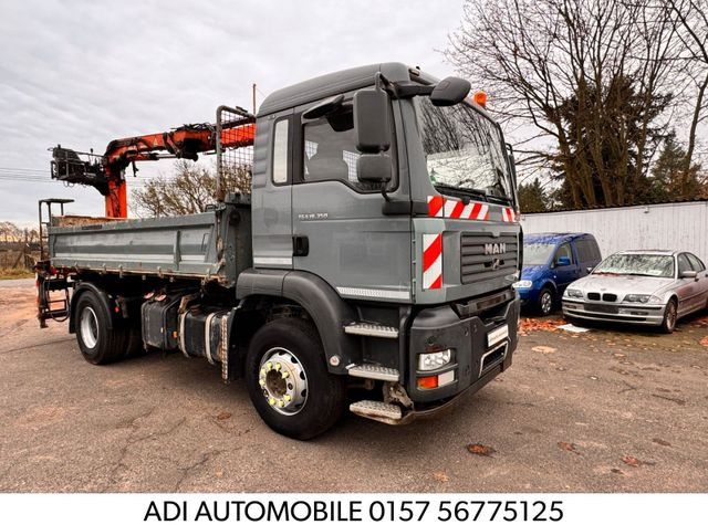 MAN TGA 18.350 Kipper - Kran 4x2 - 翻斗车, 起重车:图1 MAN TGA 18.350 Kipper - Kran 4x2 - 翻斗车, 起重车:图1