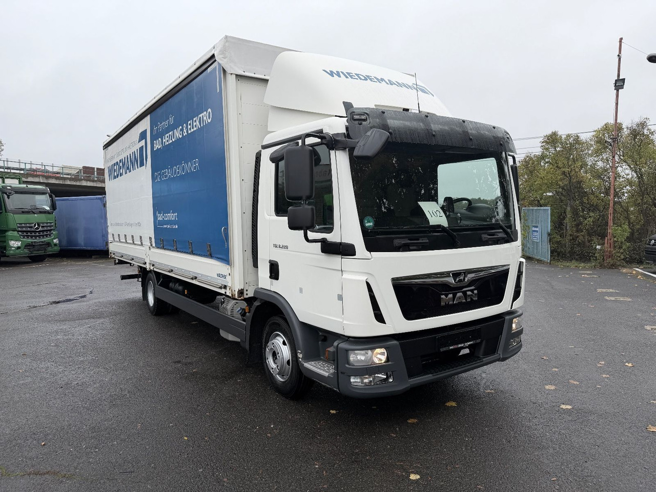 MAN TGL 8.220 Klima Tempomat Lbw - 侧帘货车:图2 MAN TGL 8.220 Klima Tempomat Lbw - 侧帘货车:图2