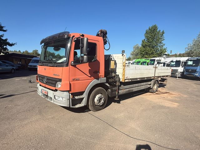 Mercedes-Benz Atego 1223 mit Kran MKG HLK 76 - 栏板式/ 平板卡车, 起重车:图3 Mercedes-Benz Atego 1223 mit Kran MKG HLK 76 - 栏板式/ 平板卡车, 起重车:图3