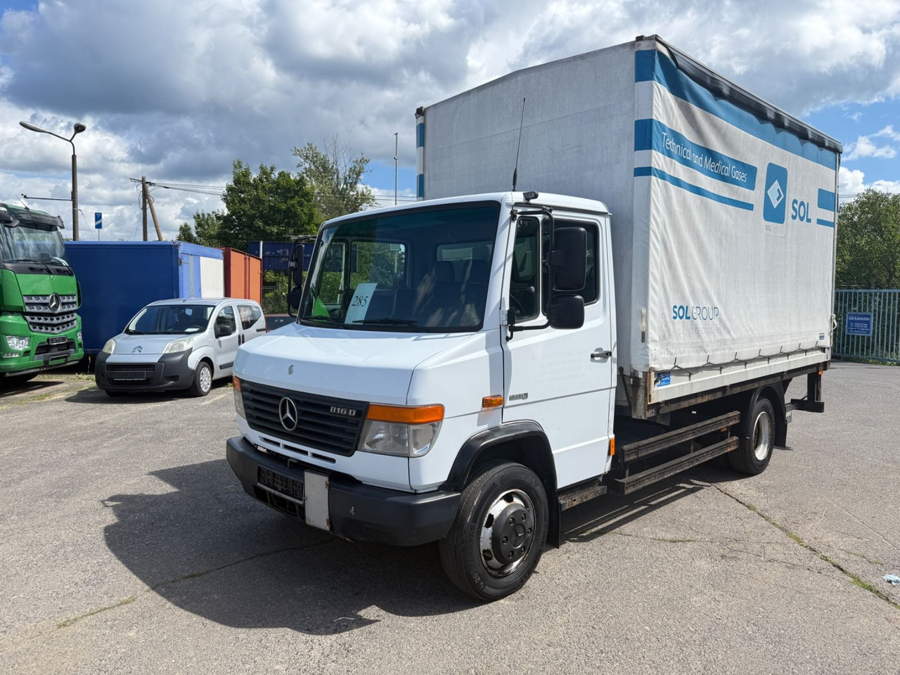Mercedes-Benz Vario FG 816 D OM 904 LA - 侧帘卡车:图3 Mercedes-Benz Vario FG 816 D OM 904 LA - 侧帘卡车:图3