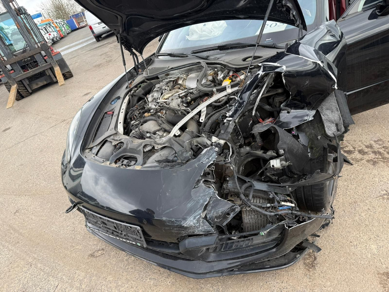 Porsche Panamera 4 S Diesel UNFALL!! - 汽车:图5 Porsche Panamera 4 S Diesel UNFALL!! - 汽车:图5