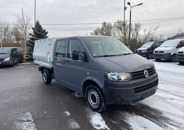 Volkswagen T5 Transporter Pritsche Pritsche Doppelkabine - 侧帘货车:图2 Volkswagen T5 Transporter Pritsche Pritsche Doppelkabine - 侧帘货车:图2
