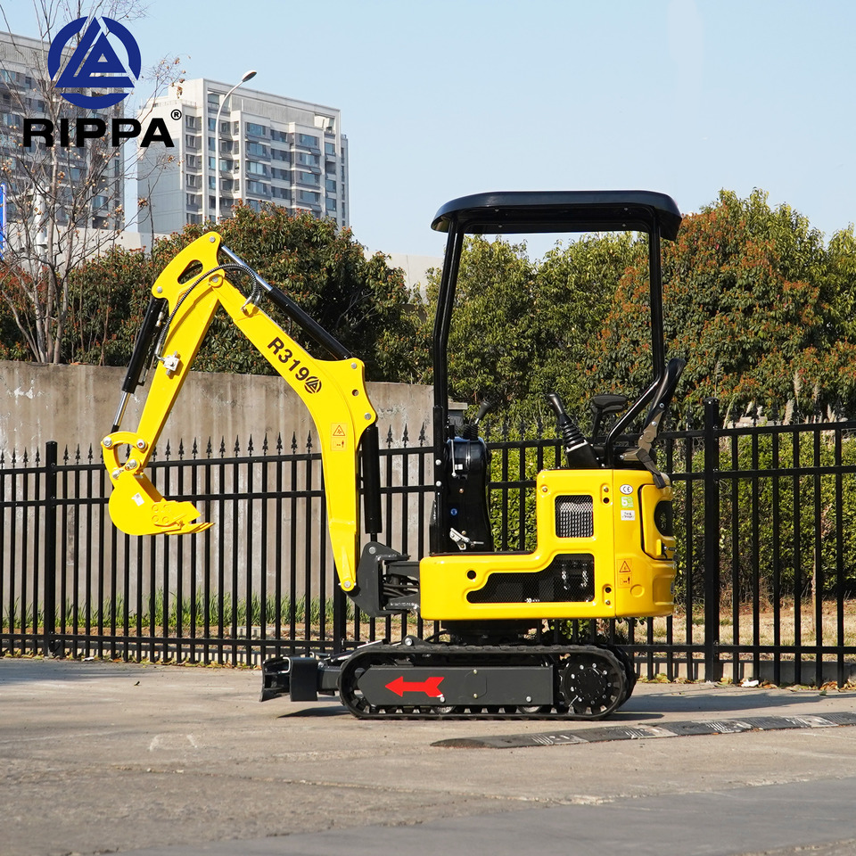 Rippa R319 Pilot Control|Kubota Engine|Euro 5|CE|Telescopic chassis|Lateral swing mini excavator - 小型挖掘机:图2 Rippa R319 Pilot Control|Kubota Engine|Euro 5|CE|Telescopic chassis|Lateral swing mini excavator - 小型挖掘机:图2