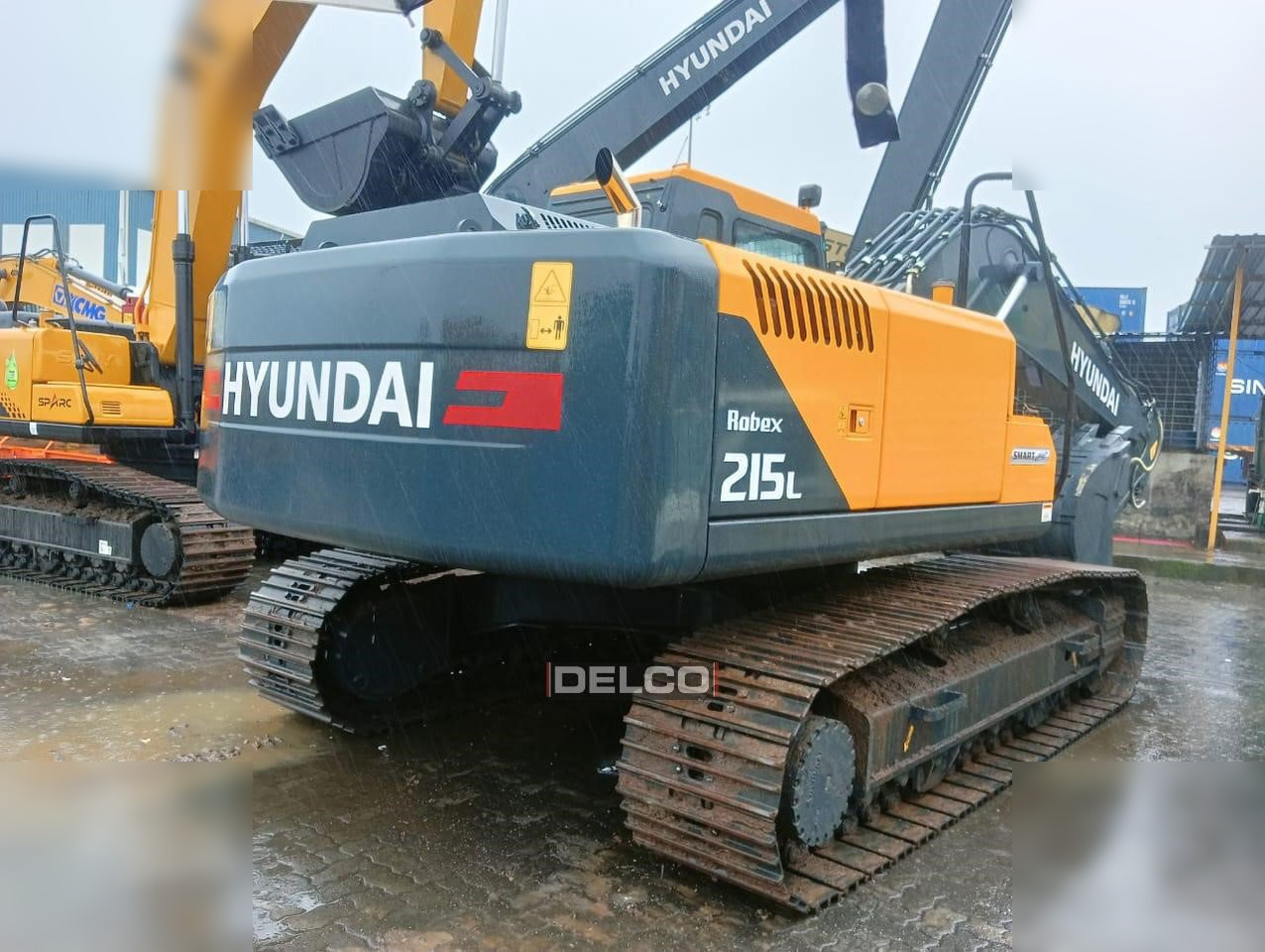 新的 履带式挖掘机 HYUNDAI ROBEX 215L SMART PLUS：图6