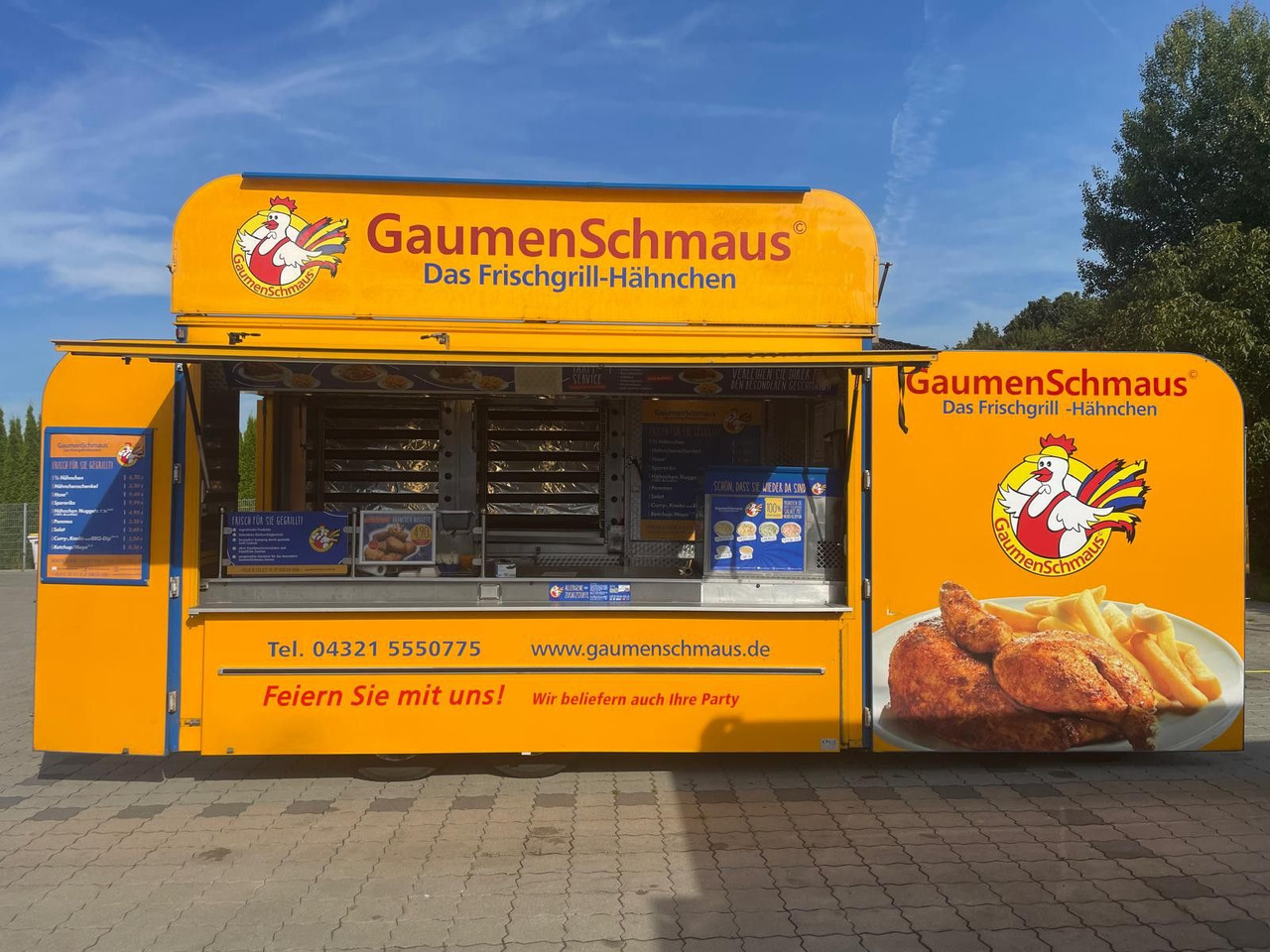 Fiat Hähnchengrill mobil Foodtruck - 自动售货卡车:图1 Fiat Hähnchengrill mobil Foodtruck - 自动售货卡车:图1