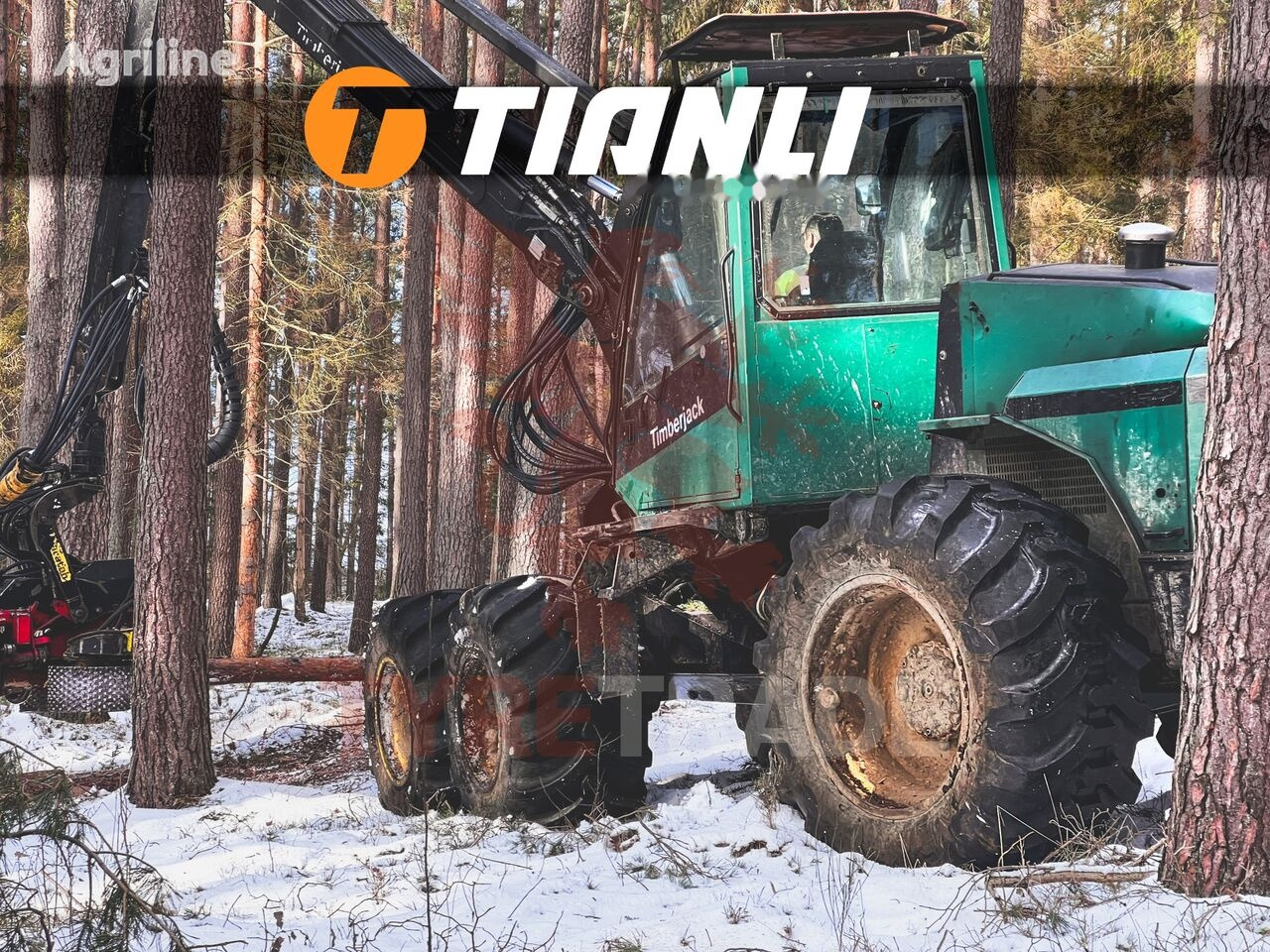 Tianli 700/55-34 LSMG-T 24PR 156A8 TL LOG STOMPER METRIC GRIP - 轮胎 适用于 林业设备:图3 Tianli 700/55-34 LSMG-T 24PR 156A8 TL LOG STOMPER METRIC GRIP - 轮胎 适用于 林业设备:图3