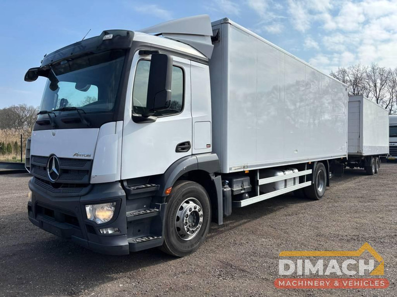 Mercedes-Benz Actros 1833 4x2 - aanhanger koffer, Euro 6 - 厢式卡车:图3 Mercedes-Benz Actros 1833 4x2 - aanhanger koffer, Euro 6 - 厢式卡车:图3