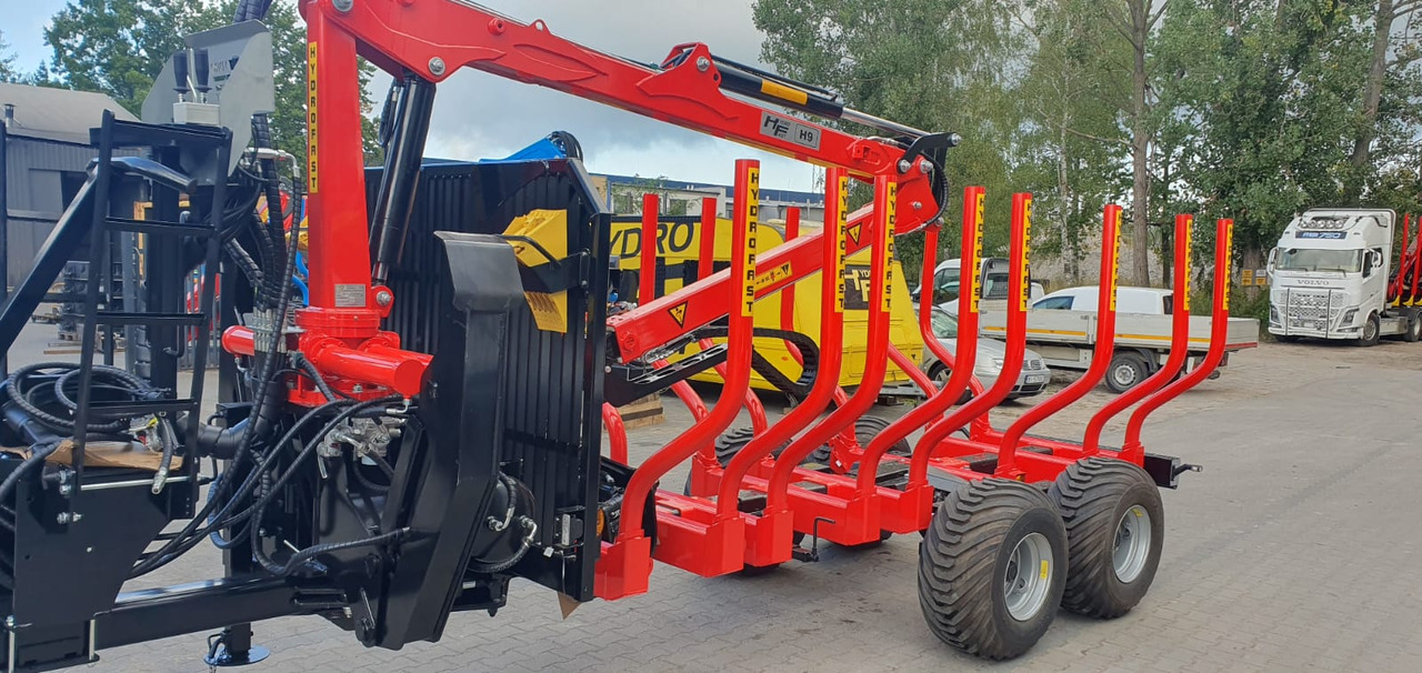 HYDROFAST Przyczepa leśna / Timber trailer / Holzanhänger / Remorque à bois / Remolque para madera - 林业拖车:图4 HYDROFAST Przyczepa leśna / Timber trailer / Holzanhänger / Remorque à bois / Remolque para madera - 林业拖车:图4