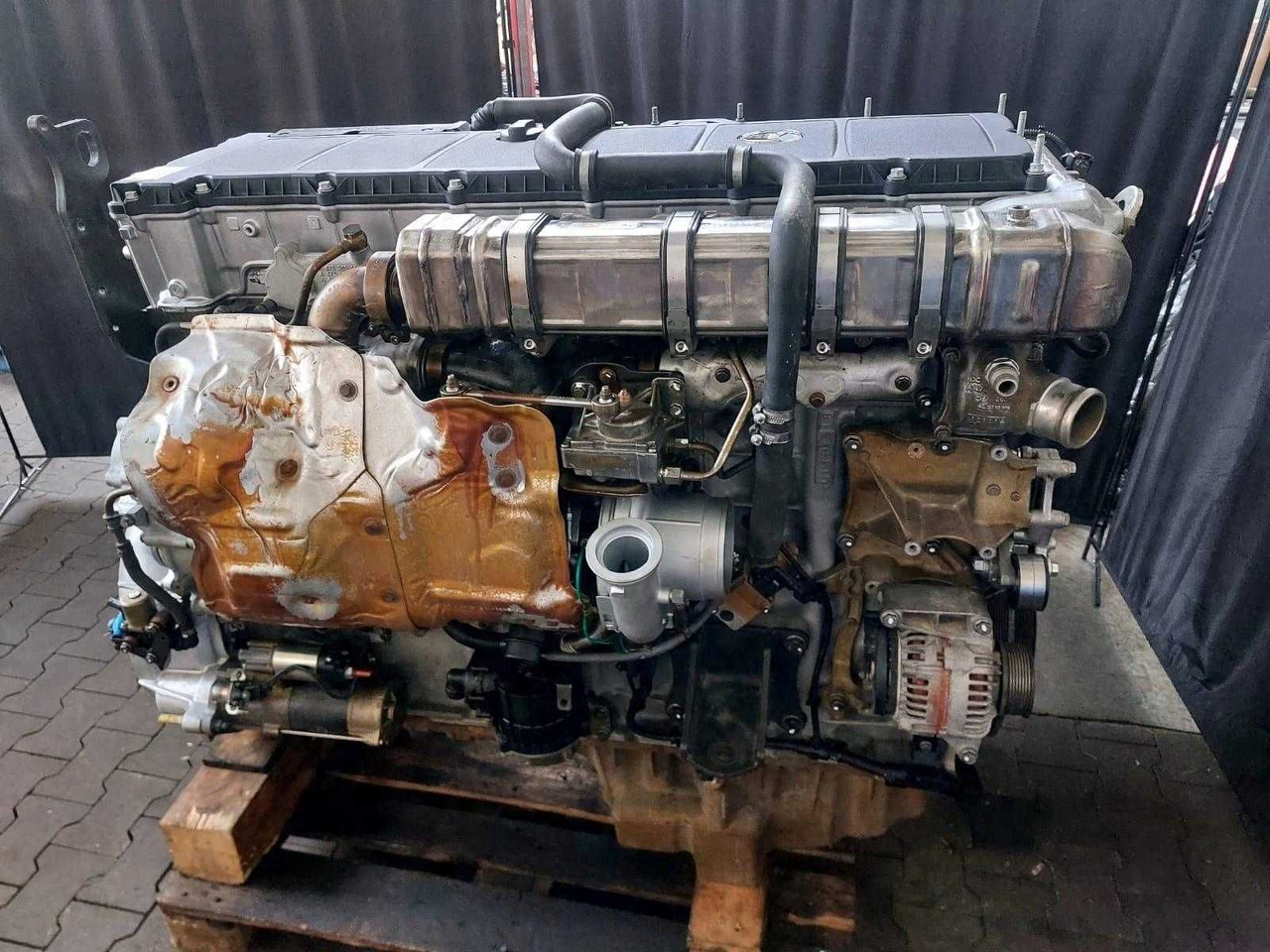 Silnik Mercedes OM 473 mp4 Setra Class Jaguar MTU Holmer ROPA Wirtgen - 发动机:图1 Silnik Mercedes OM 473 mp4 Setra Class Jaguar MTU Holmer ROPA Wirtgen - 发动机:图1