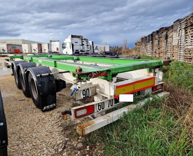 Asca CHARIOT COULISSANT - 集装箱运输车/ 可拆卸车身的半拖车:图1 Asca CHARIOT COULISSANT - 集装箱运输车/ 可拆卸车身的半拖车:图1
