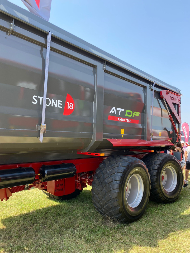 Ando Tech Tandemkipper / Trailer / Remorque / Rimorchio / Монолитный прицеп / Przyczepa skorupowa 16,3 t - 农场自卸拖车/ 自卸车:图2 Ando Tech Tandemkipper / Trailer / Remorque / Rimorchio / Монолитный прицеп / Przyczepa skorupowa 16,3 t - 农场自卸拖车/ 自卸车:图2