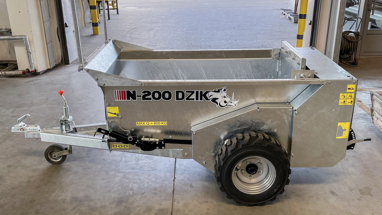 Cynkomet Miststreuer / Manure spreader / Epandeur à fumier N-200 DZIK - 撒肥机:图2 Cynkomet Miststreuer / Manure spreader / Epandeur à fumier N-200 DZIK - 撒肥机:图2