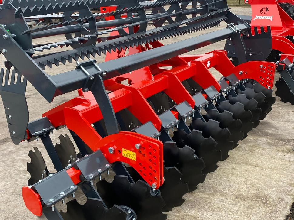 Janpol Scheibenegge / Disc harrow / Déchaumeur à disques / Erpice a dischi / Средняя дисковая борона / Brona talerzowa medium „COMPACT” 3 m - 圆盘耙:图5 Janpol Scheibenegge / Disc harrow / Déchaumeur à disques / Erpice a dischi / Средняя дисковая борона / Brona talerzowa medium „COMPACT” 3 m - 圆盘耙:图5