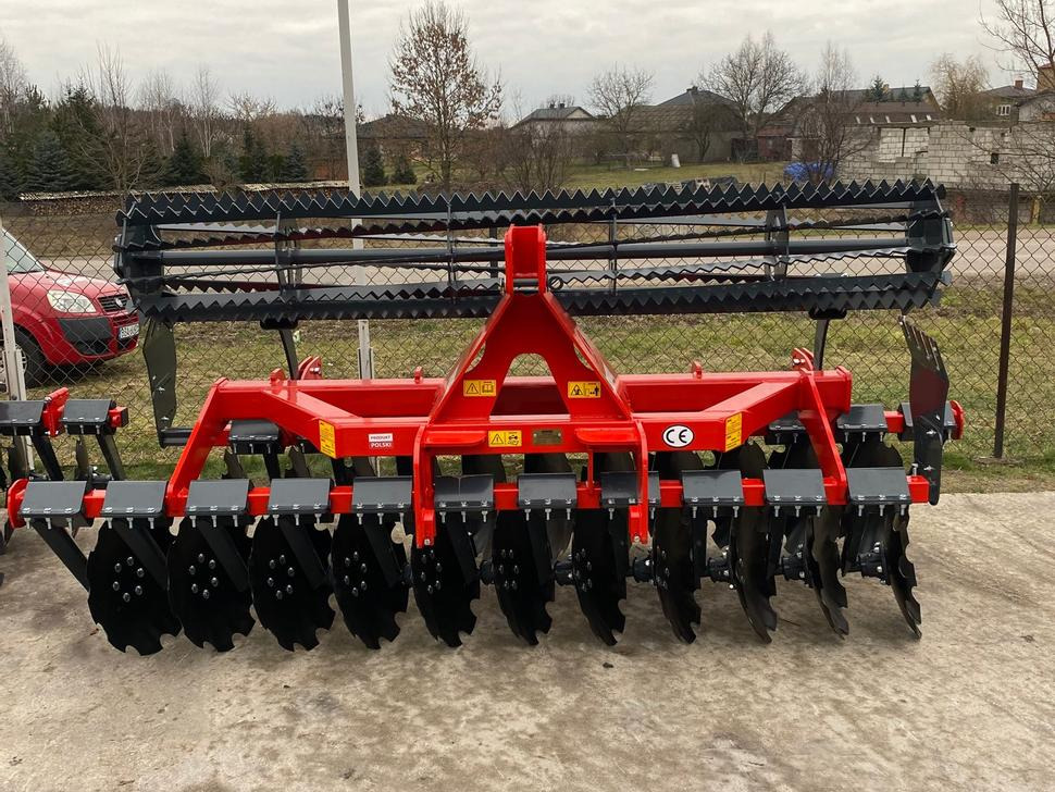 Janpol Scheibenegge / Disc harrow / Déchaumeur à disques / Erpice a dischi / Средняя дисковая борона / Brona talerzowa medium „COMPACT” 3 m - 圆盘耙:图2 Janpol Scheibenegge / Disc harrow / Déchaumeur à disques / Erpice a dischi / Средняя дисковая борона / Brona talerzowa medium „COMPACT” 3 m - 圆盘耙:图2