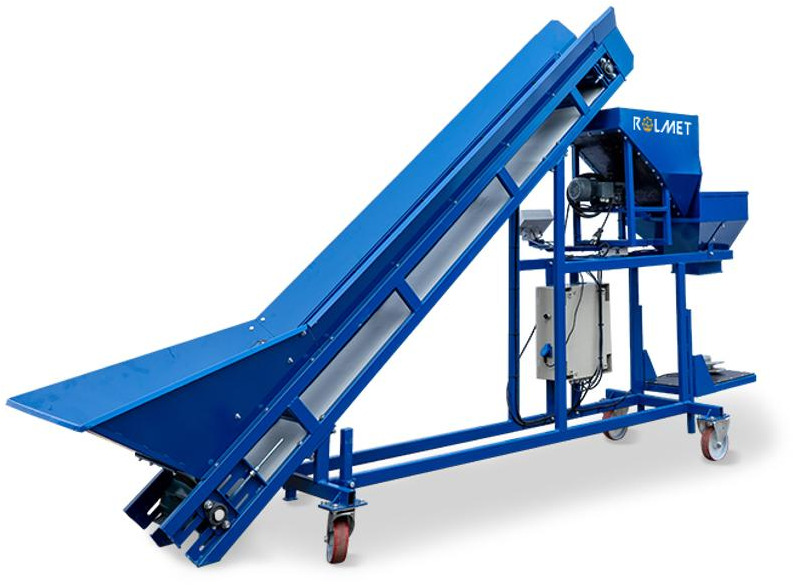 ROLMET Absackwaage / Weighing bagger / Peseuse ensacheuse / Pesatrice / Упаковочная машина с весами / Wagopakowarka WE-1 - 马铃薯机械:图4 ROLMET Absackwaage / Weighing bagger / Peseuse ensacheuse / Pesatrice / Упаковочная машина с весами / Wagopakowarka WE-1 - 马铃薯机械:图4