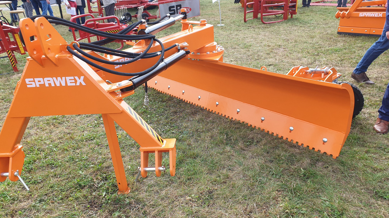 Spawex Hydraulischer Heckpflug / Hydraulic rear plow / Lame arrière / Arado hidráulico trasero / Pług tylny hydrauliczny 3 m - 推雪板 适用于 市政牵引车:图5 Spawex Hydraulischer Heckpflug / Hydraulic rear plow / Lame arrière / Arado hidráulico trasero / Pług tylny hydrauliczny 3 m - 推雪板 适用于 市政牵引车:图5