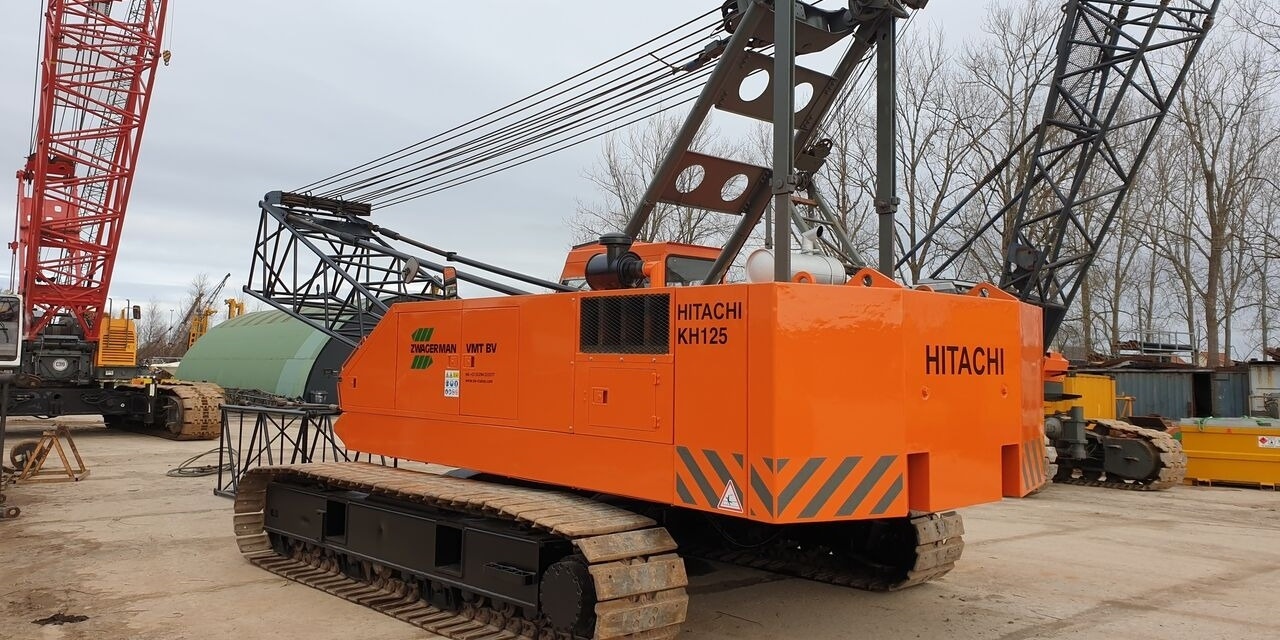Hitachi KH 125-3 - 履带式起重机:图4 Hitachi KH 125-3 - 履带式起重机:图4