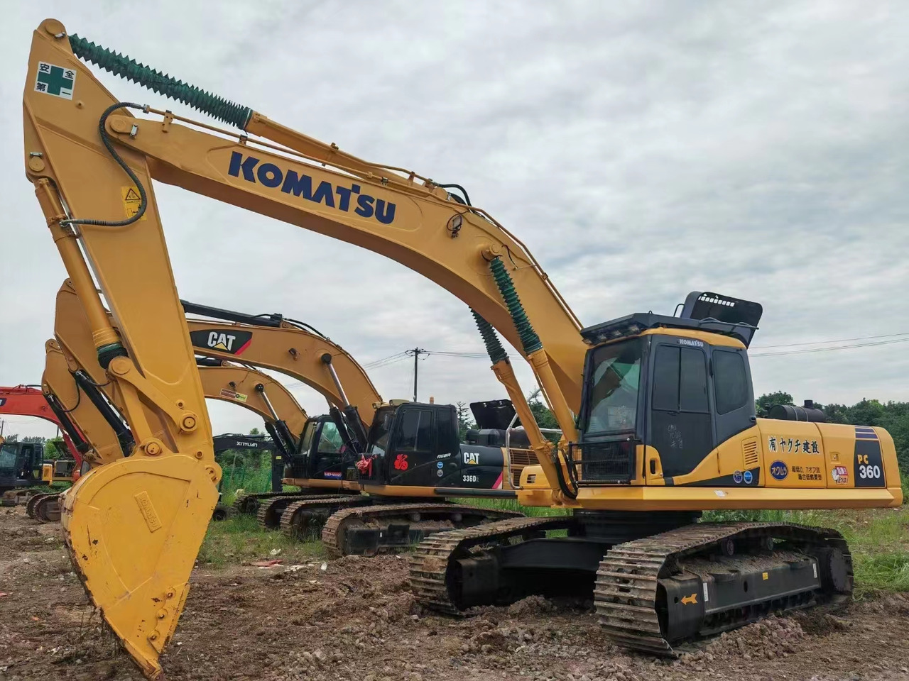 新的 履带式挖掘机 KOMATSU PC360-7:图1
