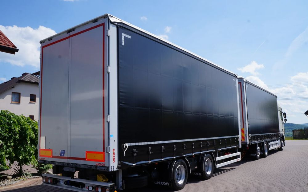 DAF XF 480 EURO 6 ZESTAW TANDEM PRZEJAZDOWY 120 M3 7,7 M + 7,7 M WECON - 侧帘卡车:图5 DAF XF 480 EURO 6 ZESTAW TANDEM PRZEJAZDOWY 120 M3 7,7 M + 7,7 M WECON - 侧帘卡车:图5