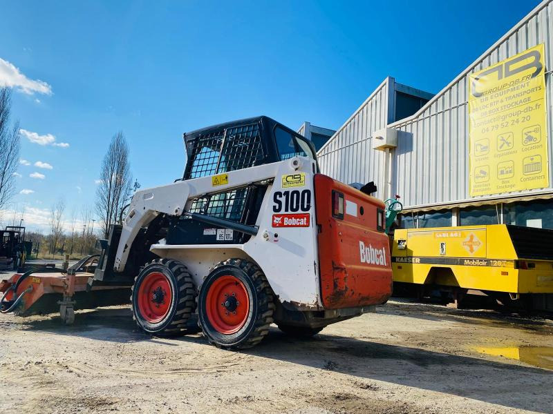 BOBCAT S100 mini chargeuse sur pneu (AVEC ACCESSOIRES) - 滑移装载机:图3 BOBCAT S100 mini chargeuse sur pneu (AVEC ACCESSOIRES) - 滑移装载机:图3