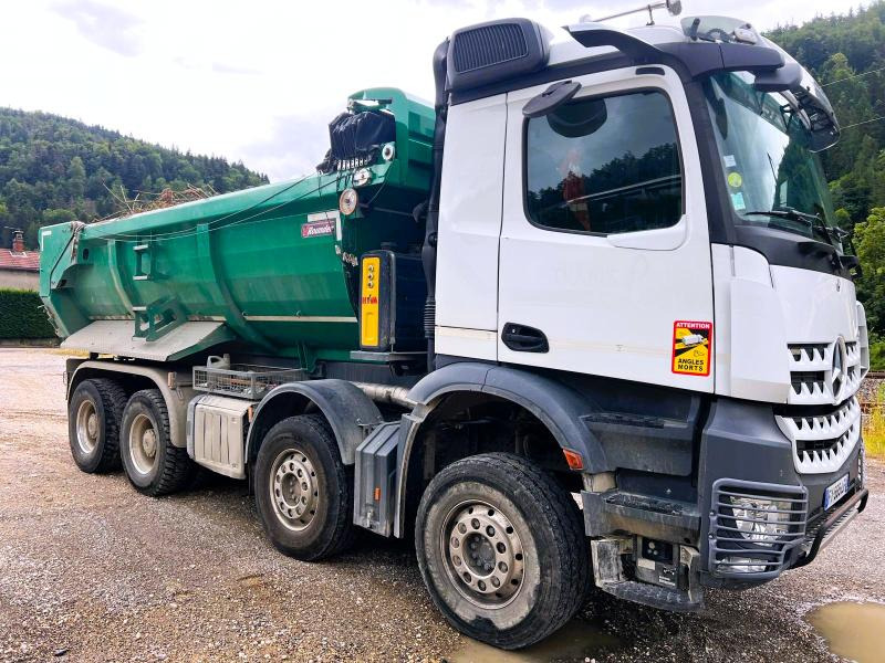 Mercedes Arocs CAMION BENNE 8x4 460cv 11L Euro6 - 翻斗车:图2 Mercedes Arocs CAMION BENNE 8x4 460cv 11L Euro6 - 翻斗车:图2