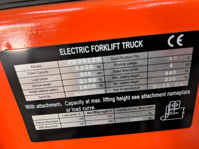 新的 电动叉车 SPATMAT E12 SERIES CHARIOT ÉLÉVATEUR ELECTRIQUE NEUF:图14 新的 电动叉车 SPATMAT E12 SERIES CHARIOT ÉLÉVATEUR ELECTRIQUE NEUF:图14