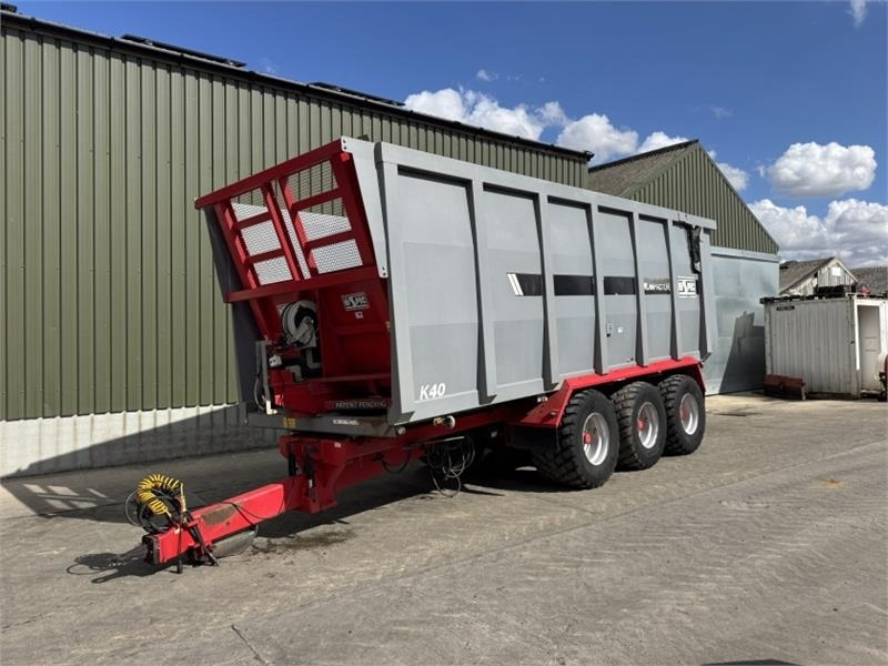 Hi Spec Kompactor K40 Ejector Trailer - 农场拖车:图1 Hi Spec Kompactor K40 Ejector Trailer - 农场拖车:图1